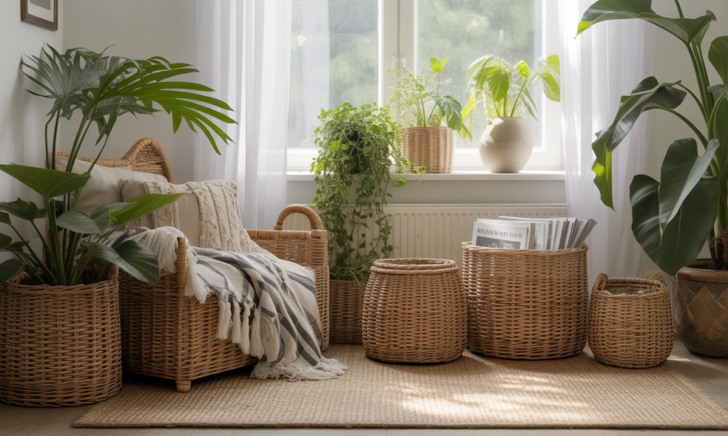 découvrez le panier en rotin, l'accessoire déco incontournable pour apporter une touche bohème chic et naturelle à votre intérieur. pratique et élégant, il sublime votre maison avec style.