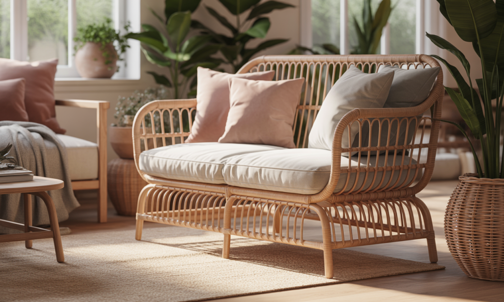 découvrez la banquette en rotin, l'élément bohème chic essentiel pour apporter chaleur et élégance naturelle à votre intérieur. parfaite pour un style convivial et tendance.