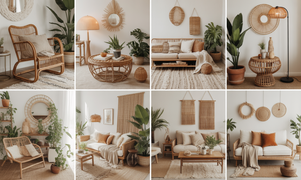 découvrez 7 idées déco incontournables pour intégrer le rotin à votre intérieur et créer une ambiance bohème chic au salon, alliant naturel et élégance avec style.