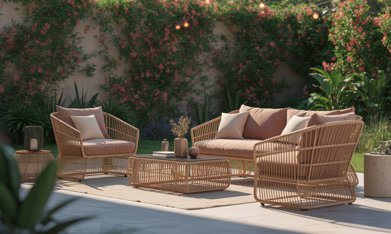 découvrez le salon de jardin en rotin, l'atout charme idéal pour créer un espace extérieur tendance et relaxant. alliez confort et style pour des moments de détente inoubliables.