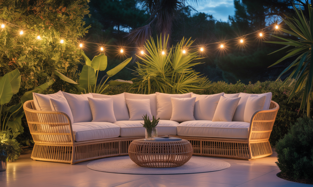 découvrez le salon de jardin en rotin, l'atout charme incontournable pour un extérieur tendance et relaxant. alliez confort et style naturel pour profiter pleinement de vos moments en plein air.