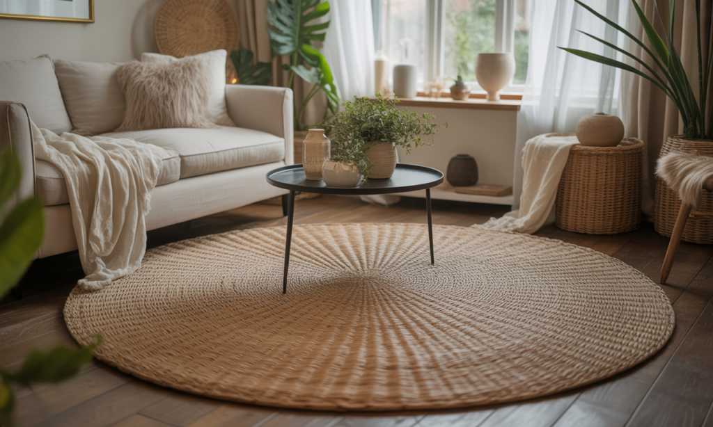 découvrez le tapis en osier, l'accessoire incontournable pour ajouter une touche naturelle et bohème à votre intérieur. parfait pour créer une ambiance chaleureuse et tendance.