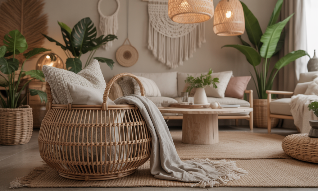 découvrez le panier en rotin, l'accessoire déco incontournable pour créer une ambiance bohème chic chez vous. apportez chaleur et charme naturel à votre intérieur avec ce classique indémodable.