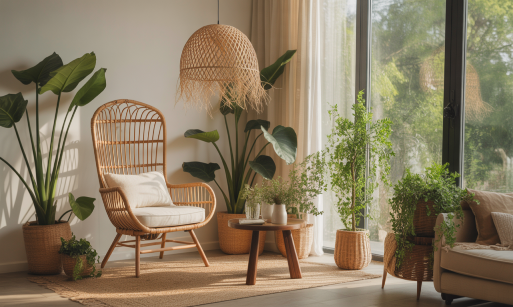 découvrez comment le rotin peut transformer votre intérieur avec son charme naturel, apportant chaleur et style tendance à votre décoration.