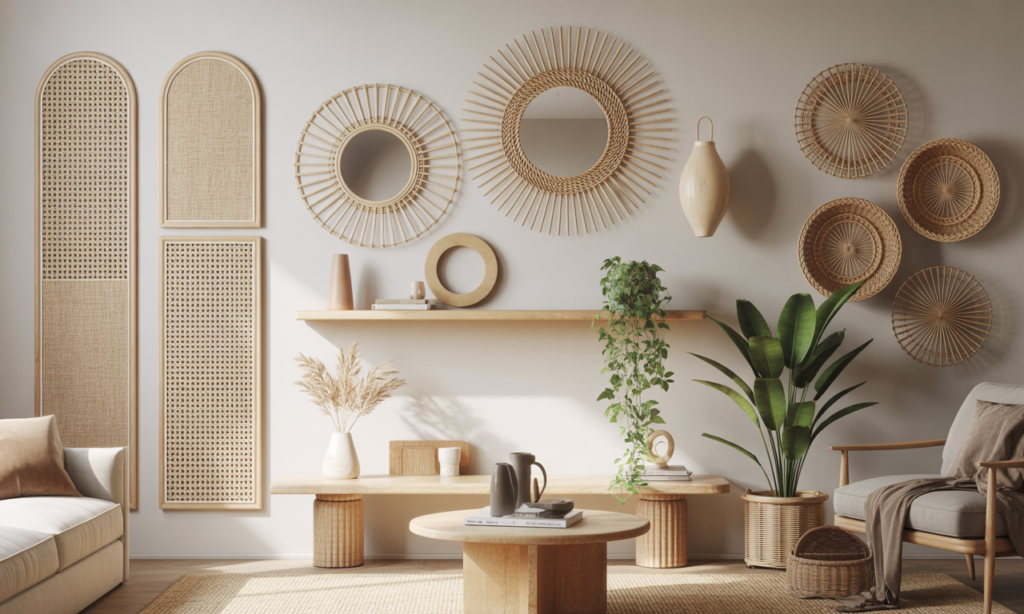 découvrez 5 idées déco avec le rotin mural pour sublimer vos murs et apporter une touche naturelle et tendance à votre intérieur.
