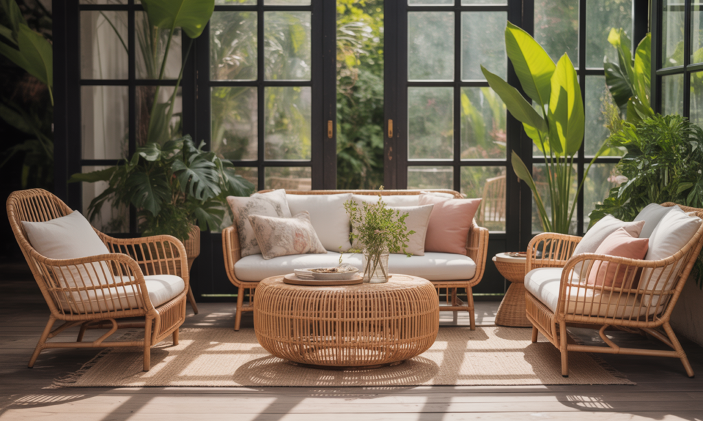 découvrez pourquoi le rotin est la star incontournable de votre salon véranda en 2024. conseils déco, tendances actuelles et astuces pour un intérieur chaleureux et naturel.