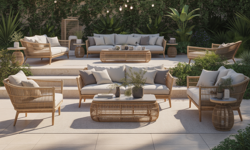 découvrez comment sublimer votre jardin avec le rotin grâce à 5 idées élégantes pour aménager un salon extérieur chic et naturel, alliant confort et style.