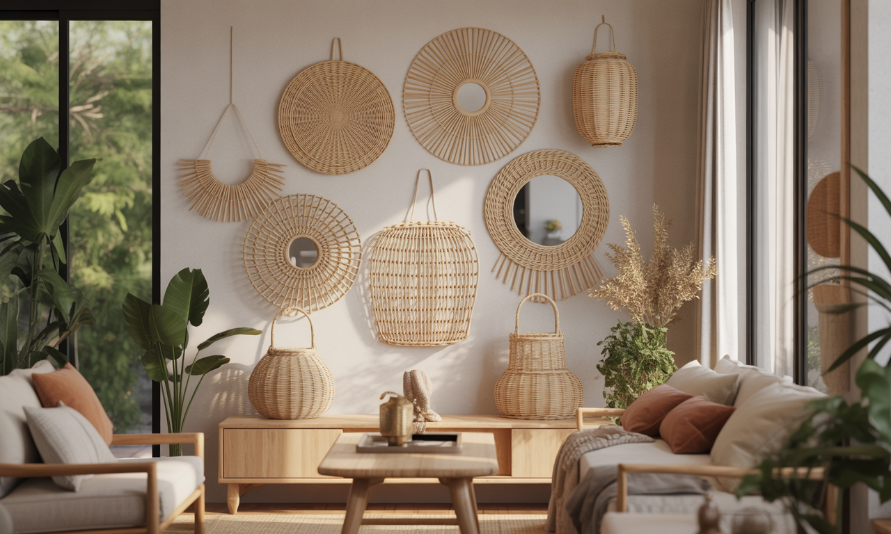 découvrez comment le rotin transforme vos murs avec des idées déco murale tendance, naturelles et uniques pour un intérieur chaleureux et stylé.