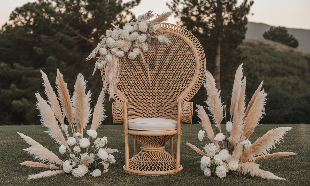 découvrez comment le fauteuil de mariage devient l'élément déco incontournable pour sublimer votre cérémonie et créer une ambiance élégante et personnalisée.