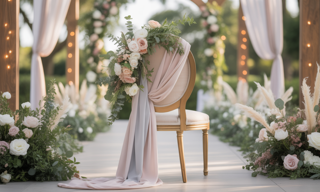 découvrez comment le fauteuil de mariage peut sublimer votre cérémonie en apportant une touche élégante et décorative à votre événement unique.