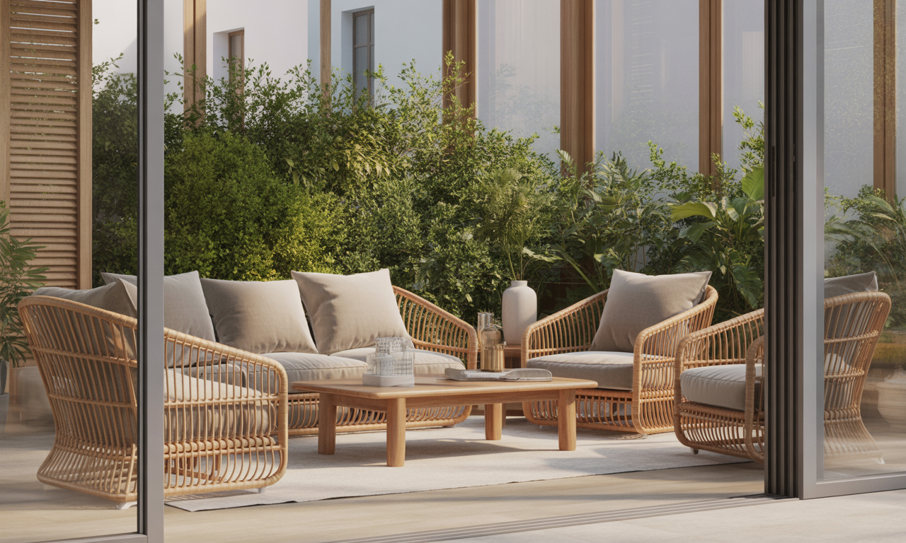 découvrez comment un salon en rotin peut transformer votre véranda en un espace chaleureux et élégant, alliant confort et charme naturel pour un coin détente parfait.