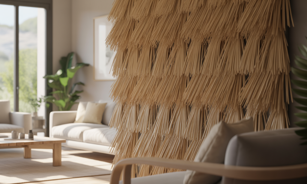 découvrez comment la paille au mur peut transformer votre intérieur avec une touche naturelle et originale. une astuce déco tendance qui impressionnera tous vos visiteurs !