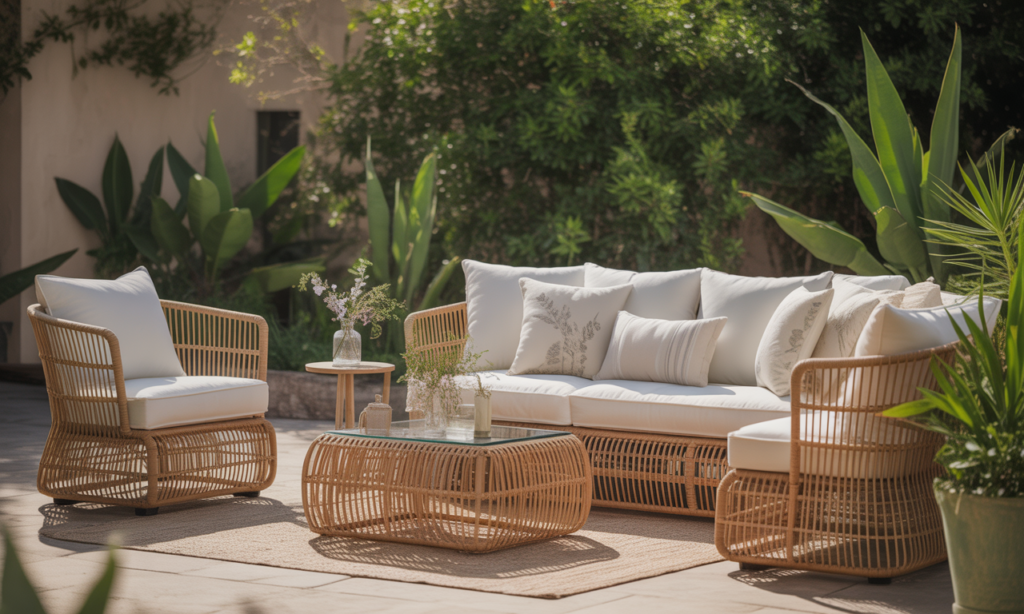 découvrez comment un salon extérieur en rotin peut transformer votre terrasse en un espace de rêve, alliant confort et charme pour profiter pleinement de votre été.