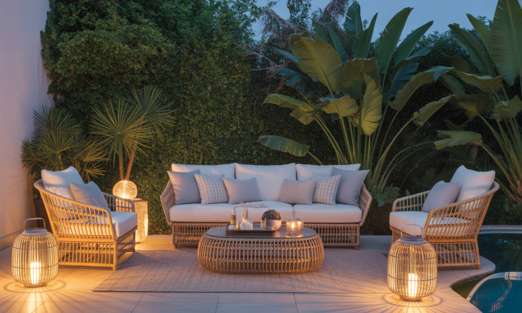 découvrez comment un salon de jardin en rotin transforme votre espace extérieur en un havre de détente chic pour un été inoubliable.