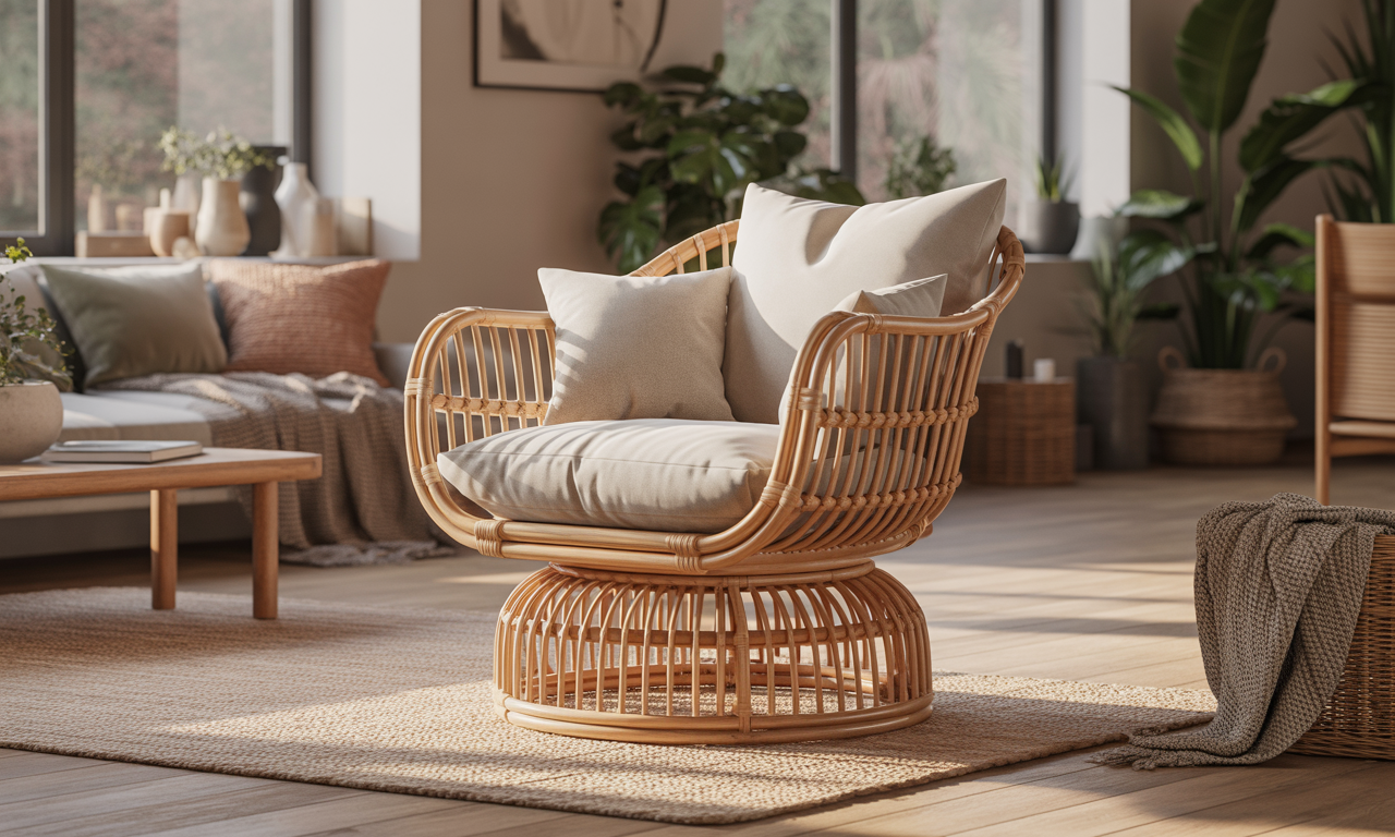 découvrez le fauteuil chaise rotin, l'accessoire déco incontournable pour apporter chaleur et style tendance à votre intérieur. confort et élégance garantis!