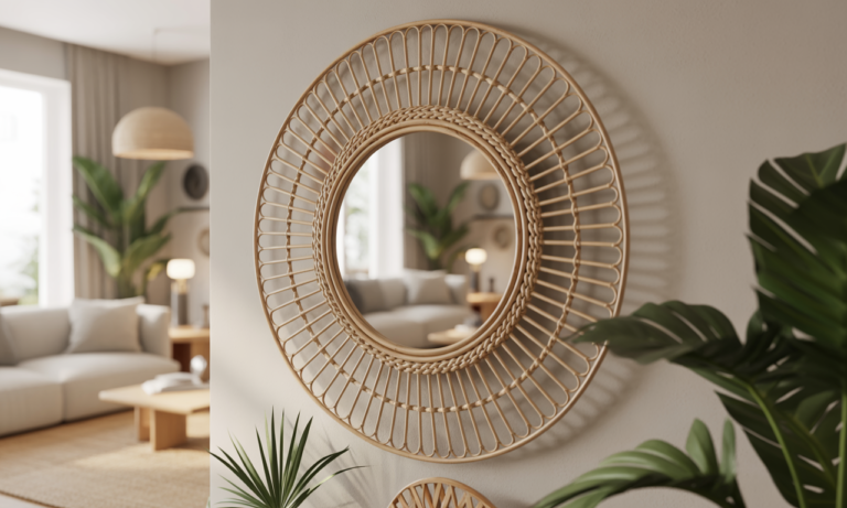 découvrez comment le miroir en rotin peut transformer votre intérieur avec style et naturel. l'accessoire déco tendance qui apporte chaleur et élégance à votre espace.