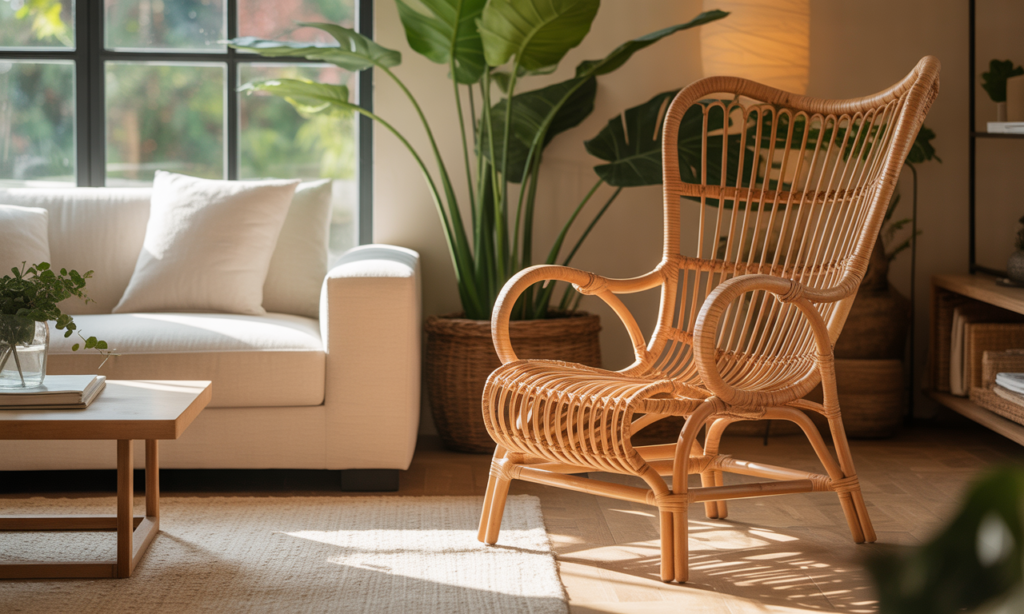 découvrez comment le rotin transforme votre salon en un espace chaleureux et accueillant grâce à son charme naturel et son style unique.