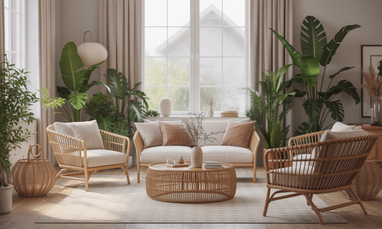 découvrez comment le rotin transforme votre salon en un espace élégant et chaleureux. un matériau naturel et tendance qui révolutionne votre décoration intérieure avec style et originalité.