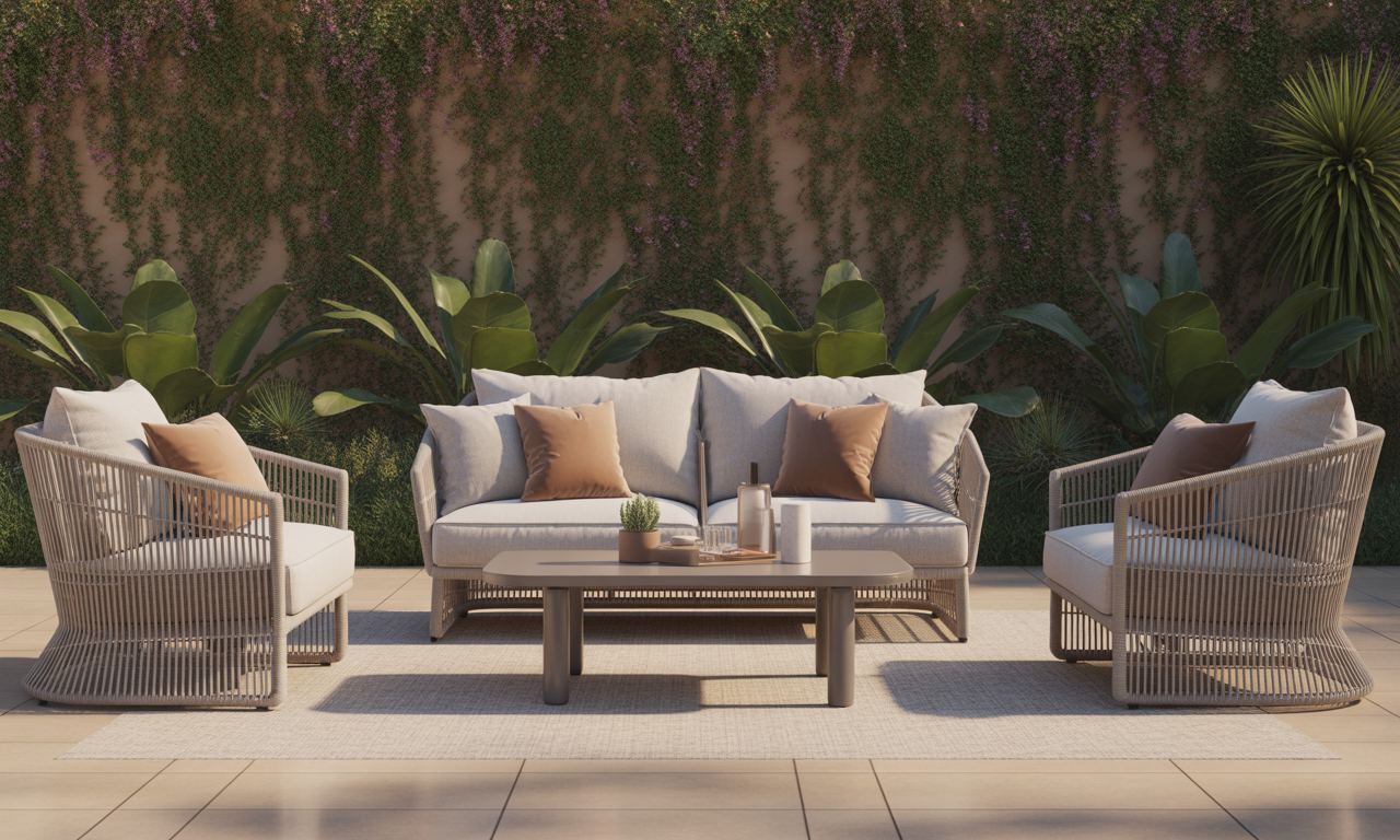 découvrez le rotin synthétique, le choix parfait pour un salon de jardin à la fois moderne, durable et résistant aux intempéries. alliez style et longévité pour votre espace extérieur.