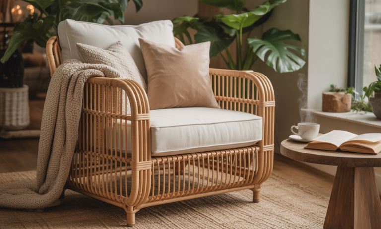 découvrez le fauteuil en rotin confortable, l'allié idéal pour des instants cocooning chaleureux et relaxants chez vous.