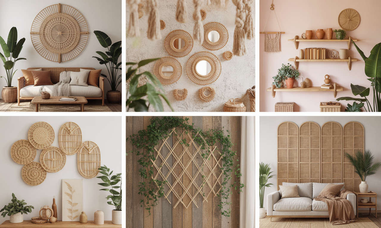 découvrez 5 idées originales pour suspendre votre rotin et créer une déco murale bohème chic qui apporte charme et naturel à votre intérieur.
