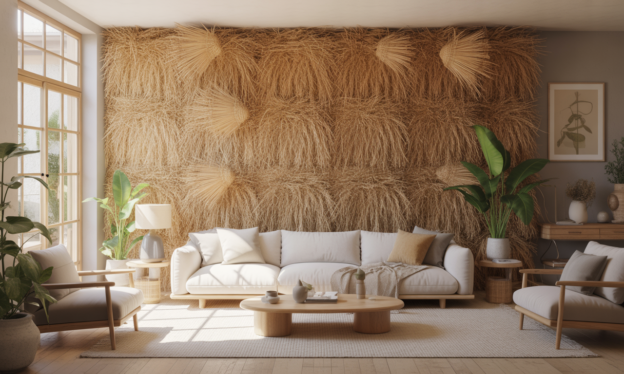 découvrez comment la paille au mur peut transformer votre intérieur avec une touche déco naturelle et originale qui séduira tous vos invités.