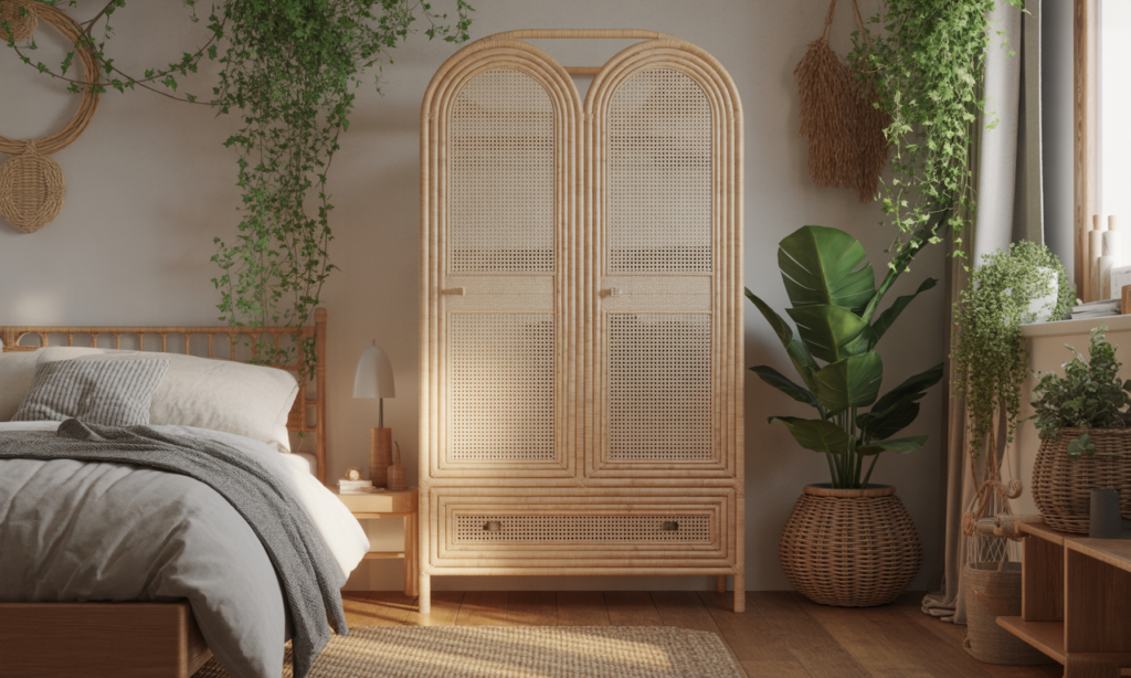 découvrez la penderie en rotin, l'allié chic et naturel pour apporter une touche tendance et authentique à votre chambre. élégance et simplicité au rendez-vous !