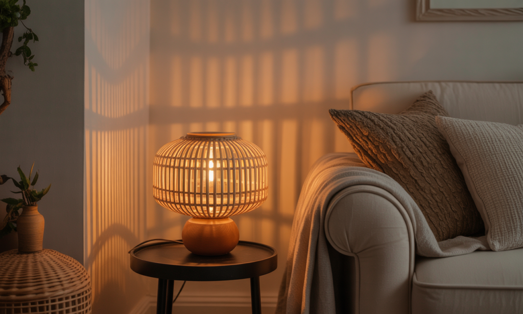 découvrez comment un petit abat-jour en rotin peut transformer votre intérieur en un espace cosy et lumineux, alliant naturel et élégance pour une ambiance chaleureuse.