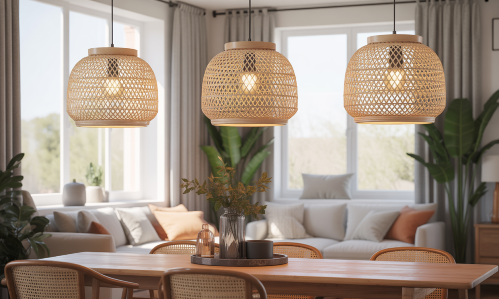 découvrez nos suspensions en rotin pas chères, l'astuce déco idéale pour un éclairage tendance et naturel à petit prix. apportez chaleur et style à votre intérieur sans vous ruiner !