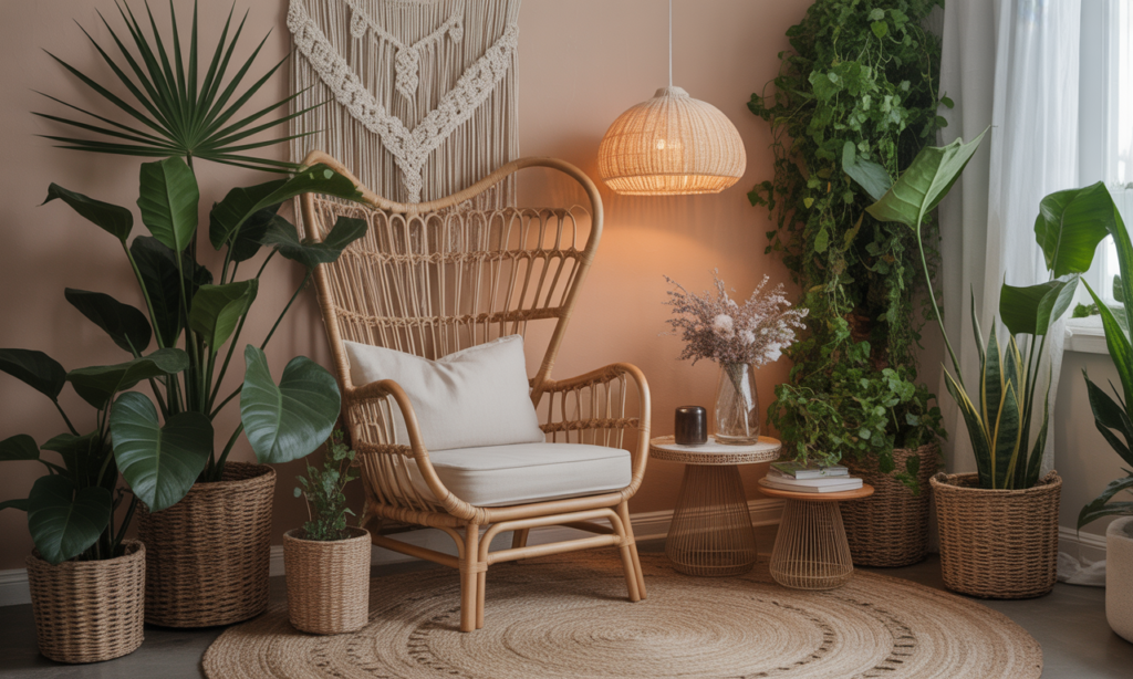 découvrez le fauteuil bohème chic, alliant confort et élégance décontractée pour sublimer votre intérieur avec une touche tendance et authentique.
