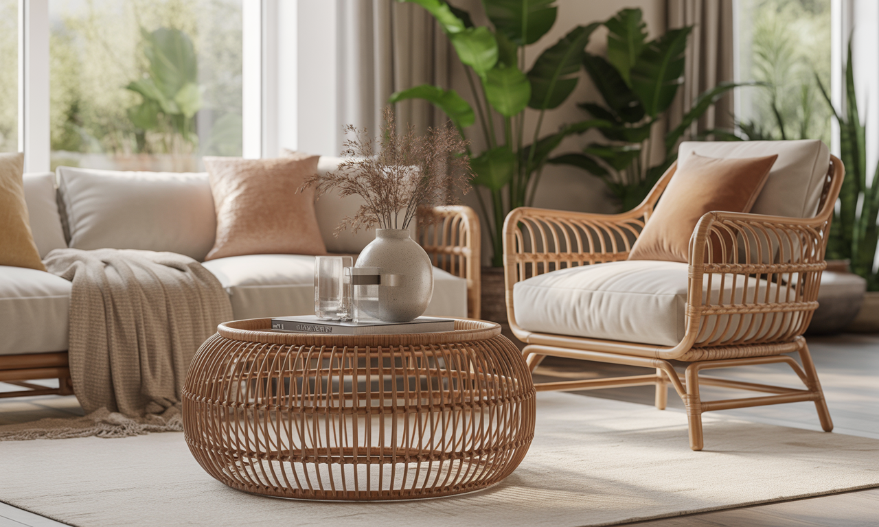 découvrez comment le rotin transforme votre salon en un espace chic et chaleureux, alliant style tendance et confort pour un intérieur convivial et moderne.