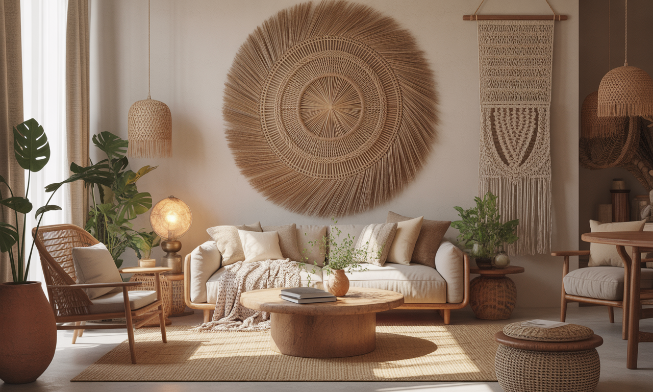 découvrez comment le rotin mural apporte une touche bohème chic et naturelle à votre intérieur, transformant votre espace en un havre de style et d'élégance.