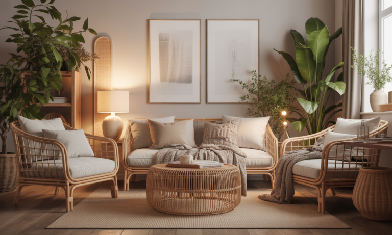 découvrez comment un salon en rotin apporte charme et convivialité à votre intérieur, créant un espace cocooning et tendance parfait pour se détendre.