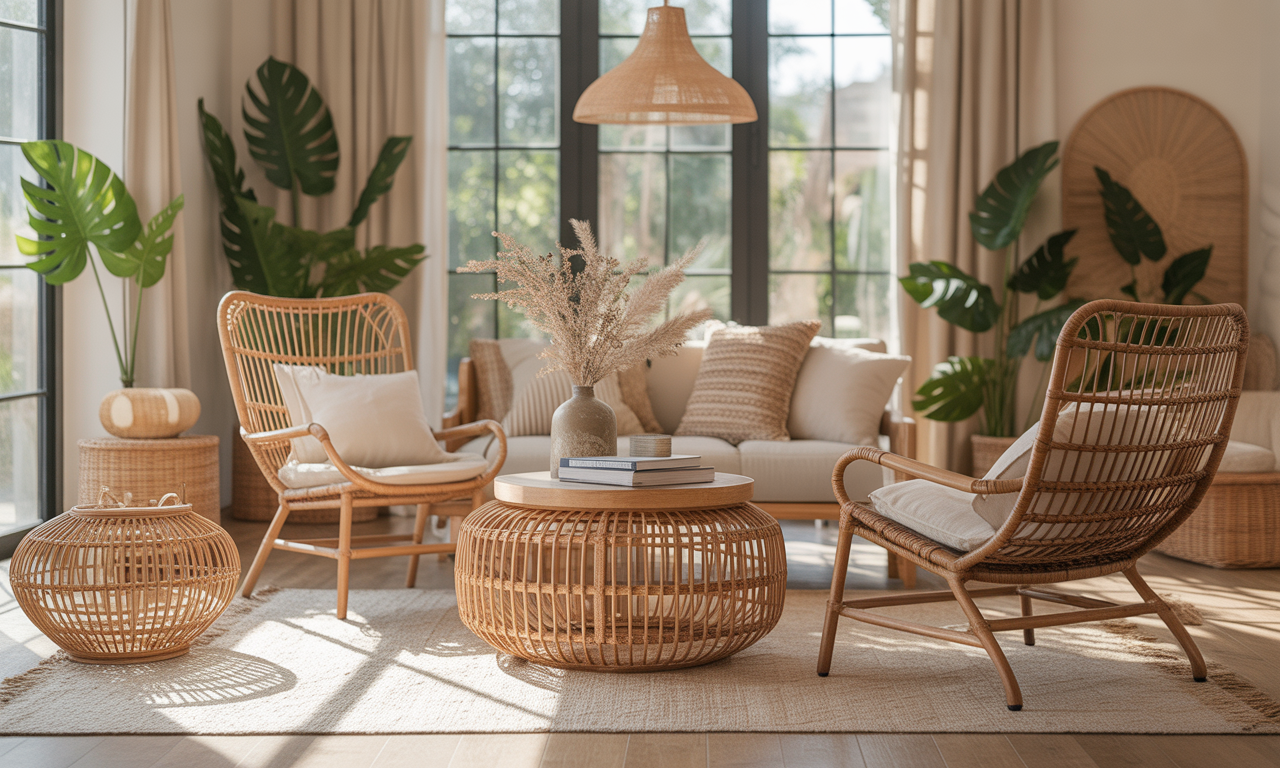 découvrez le rotin, la matière tendance qui apportera charme et élégance naturelle à votre décoration intérieure. sublimez votre espace avec des meubles et accessoires en rotin, alliant style et convivialité.