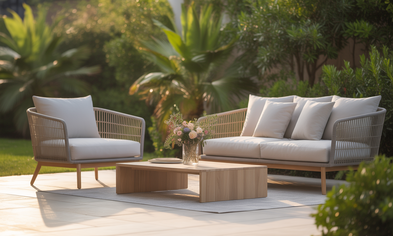 découvrez notre collection de salons de jardin en rotin synthétique, alliant tendance et durabilité pour un extérieur élégant et sans entretien. profitez d'un mobilier résistant aux intempéries et facile à vivre toute l'année.