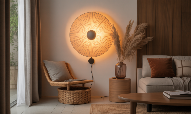 découvrez nos appliques en rotin, l'éclairage naturel idéal pour apporter chaleur et charme à votre décoration intérieure.