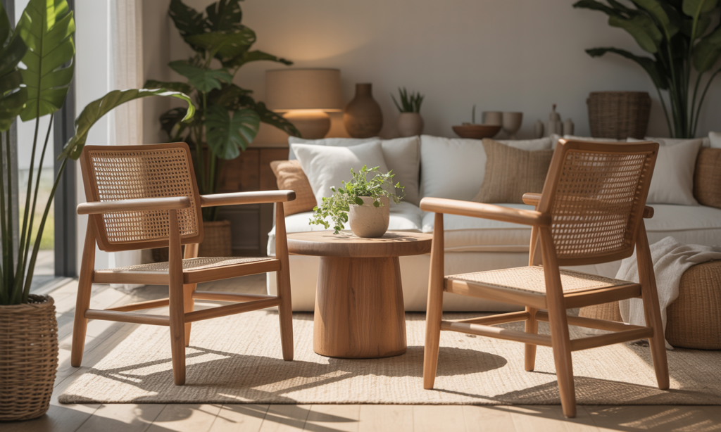 découvrez comment les chaises en bois et rotin apportent une touche naturelle et élégante à votre décoration intérieure. alliez confort et style avec ce duo tendance et authentique.