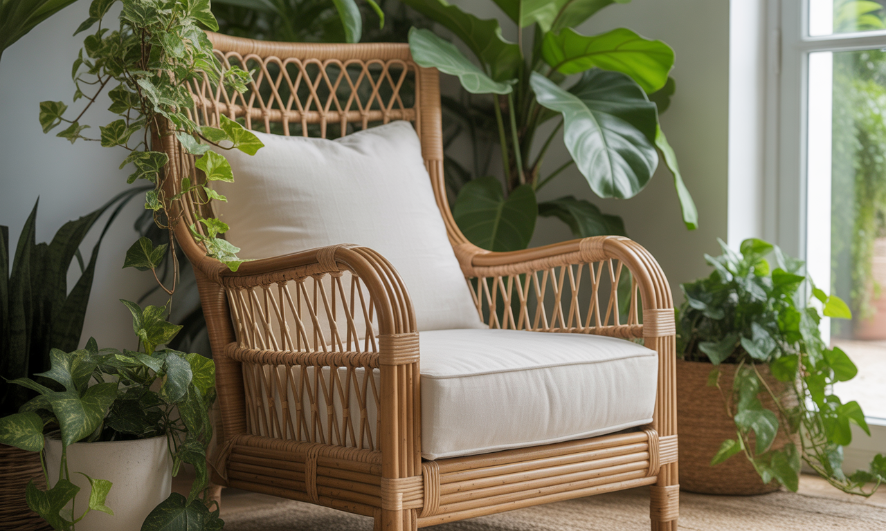 découvrez le fauteuil design en rotin, alliant élégance naturelle et modernité pour transformer votre décoration intérieure avec style et confort.