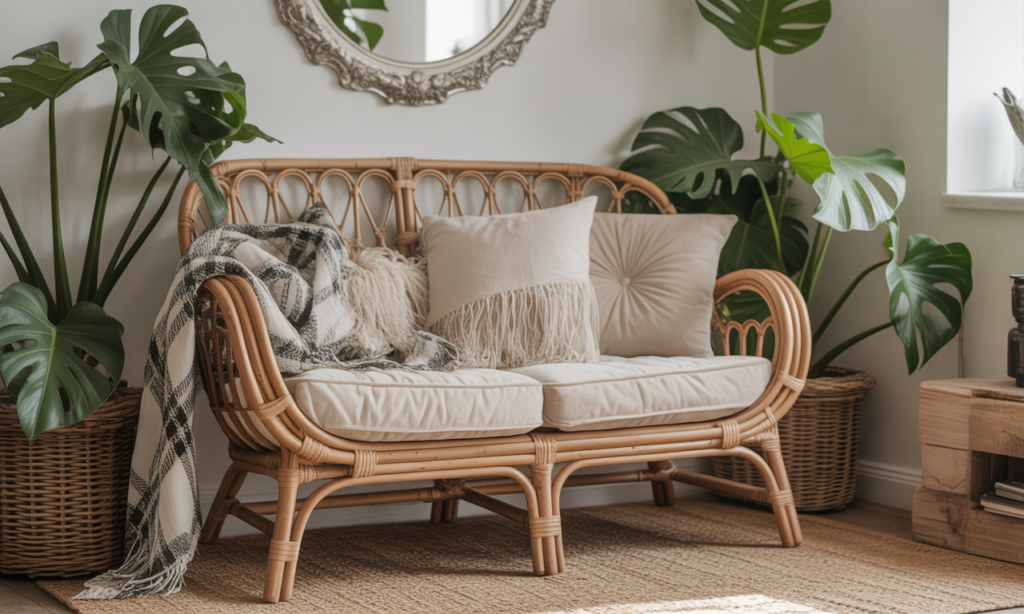 découvrez notre fauteuil loveuse en rotin, un meuble alliant confort optimal et style bohème chic pour sublimer votre intérieur avec élégance et naturel.