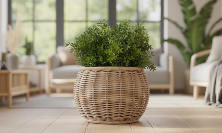 découvrez comment le pot de fleur en rotin apporte une touche naturelle et tendance à votre décoration intérieure tout en sublimant vos plantes avec élégance.