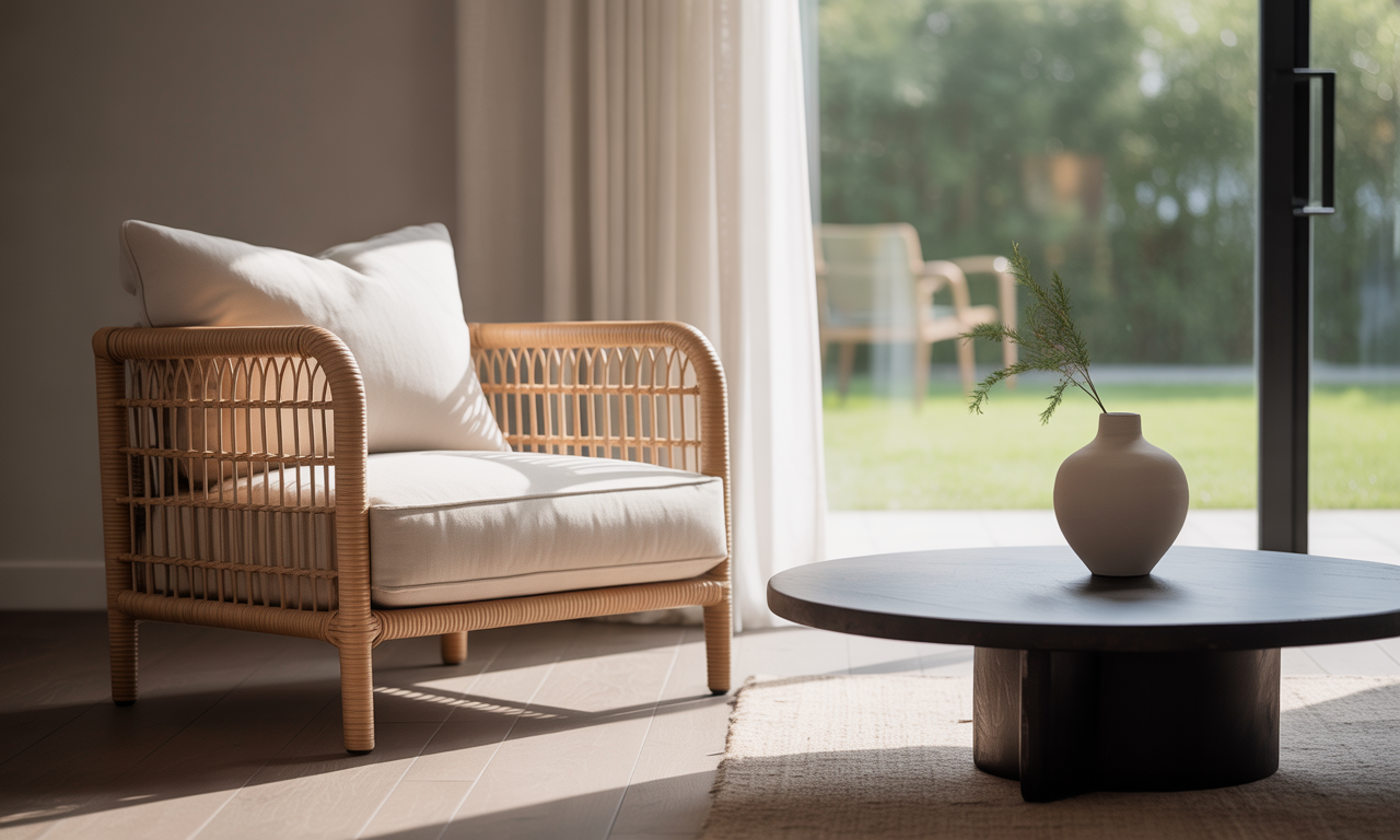 découvrez le fauteuil en rotin design, l'élément clé pour un intérieur à la fois tendance et intemporel, alliant élégance naturelle et confort.