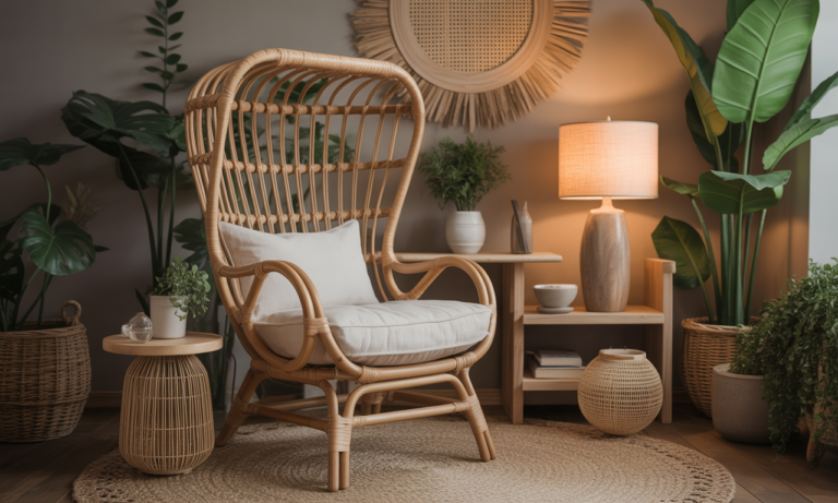 découvrez comment le fauteuil en rotin apporte charme et confort pour créer un intérieur cosy et chaleureux, alliant élégance naturelle et style intemporel.