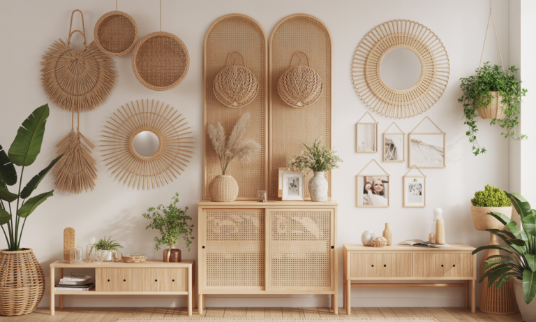 découvrez 7 idées tendance pour intégrer le rotin mural dans votre décoration bohème chic et créer une ambiance chaleureuse et élégante chez vous.