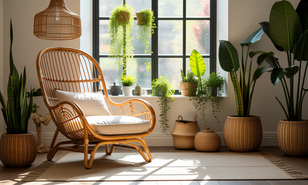 découvrez le fauteuil en rotin design, l'élément incontournable pour une décoration chic et naturelle qui allie confort et style authentique.
