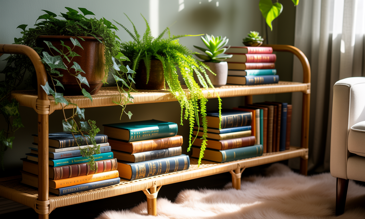 découvrez comment les étagères en rotin apportent une touche naturelle et élégante à votre intérieur, alliant charme et tendance pour une décoration stylée et chaleureuse.