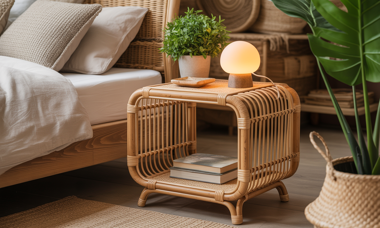 découvrez nos tables de chevet en rotin pas chères pour une chambre bohème élégante et abordable. profitez du charme naturel sans vous ruiner.