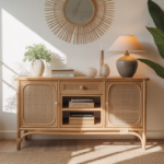 découvrez notre bahut en rotin, l'élément vintage et naturel parfait pour redynamiser votre décoration intérieure avec charme et authenticité.