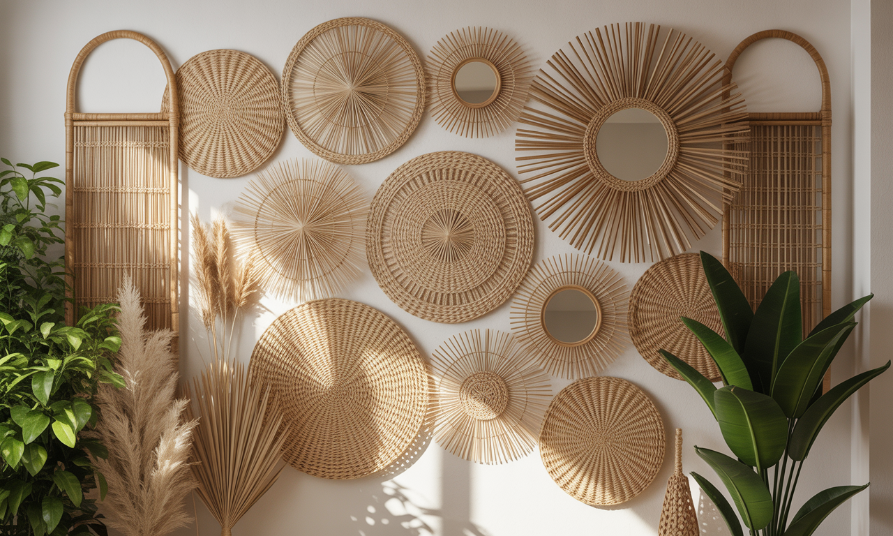 découvrez comment la décoration murale en paille apporte une touche bohème chic et chaleureuse à votre intérieur, alliant naturel et élégance pour un style unique.