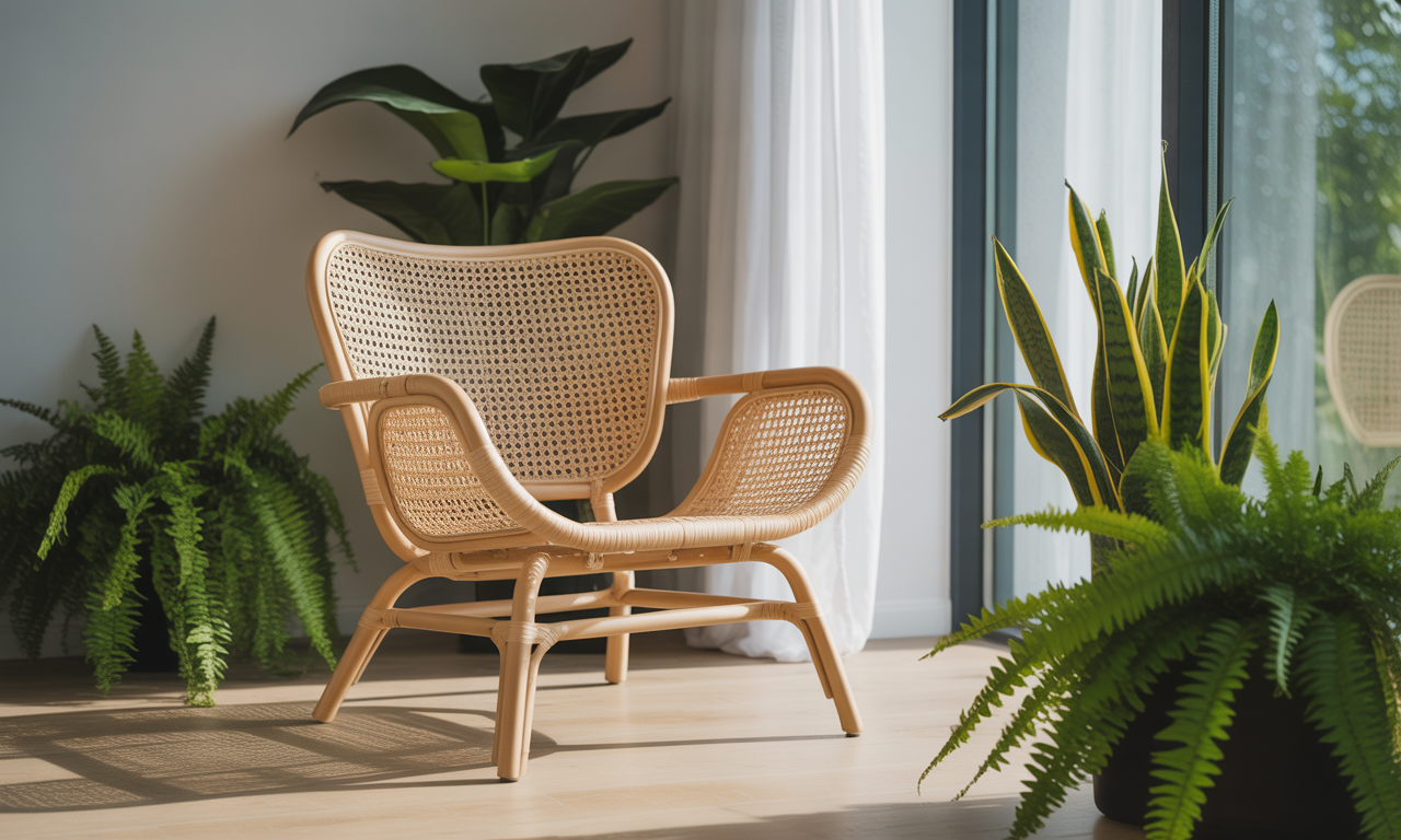 découvrez la chaise en rotin design, l'alliance idéale entre naturel et élégance pour sublimer votre intérieur avec style et authenticité.