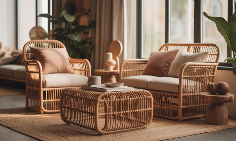 découvrez comment le rotin peut transformer votre salon en un espace tendance et chaleureux, alliant élégance naturelle et confort moderne.